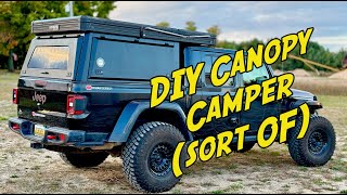 DIY Canopy Camper Part One [upl. by Goddart]