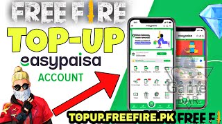 How to topup in free fire with easypaisa  Topup With Easypaisa  How to topup in FreeFire Pakistan [upl. by Millie784]