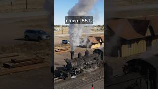 Cumbres amp Toltec Railroad Leaving Antonito Colorado train travel colorado [upl. by Melitta]