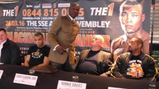 OVERLY HEATED   NICK BLACKWELL v CHRIS EUBANK JR FULL PRESS CONFERENCE UNCUT [upl. by Ennovaj]