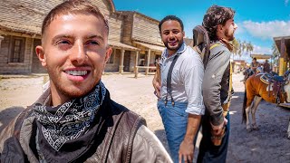 VLOG EN ESPAGNE au FAR WEST  avec Doigby Nicotine Elsa … [upl. by Eicart]