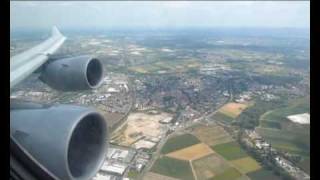 LH464 Lufthansa Airbus A340600 DAIHD  Heavy takeoff from Frankfurt [upl. by Watkin548]