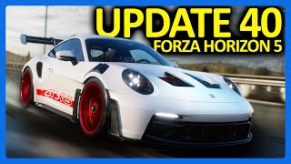 Forza Horizon 5  4 New Cars amp Forza Horizon 6 FH5 Update 40 [upl. by Doyle]