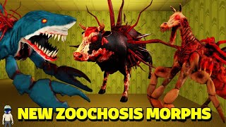 22  How to get New 3 ZOOCHOSIS Morphs  roblox zoonomaly zoochosis [upl. by Gnuhn]