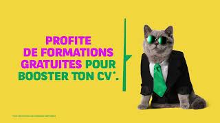 BNP PARIBAS × Mon chat sûr la solution pour muscler ton CV avec Edflex [upl. by Boycey]