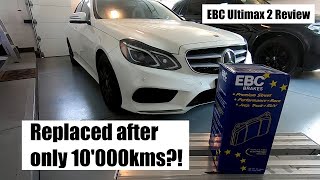 EBC Ultimax 2 Brake Pads Review [upl. by Winne]