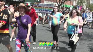 Pride Parade  Northampton MA  2024 [upl. by Carolin]