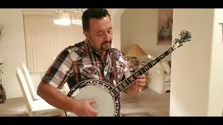 Dear Old Dixie Flatt  Scruggs  Munde on a Stelling Staghorn Banjo [upl. by Aliekahs]