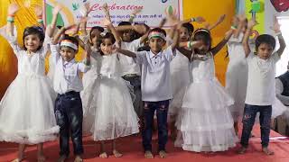 Roly Poly Rhymes Dance by Kids SSGPS Daudnagar Independence day 2021 [upl. by Ardnusal]