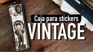 ✂️ DIY  Transformación caja VINTAGE [upl. by Eluk]