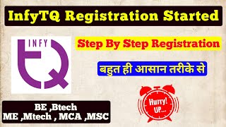 InfyTQ Registration Started  Step by Step Registration  Chandan Patel [upl. by Aziul372]