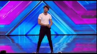 Fruela Fuente  quotFaithquot The X Factor UK 2014 Arena Auditions [upl. by Martres]