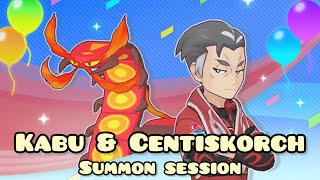 HEATED on GEMS SPENT 😤 Kabu amp Centiskorch Summon Session  Kabu Poké Fair Scout Pokémon Masters EX [upl. by Artiek]