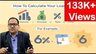 How Banks calculate interest on your Loan Account [upl. by Gilbertson]