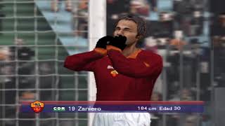 Pro Evolution Soccer 6  Liga Master  Roma  PC 110 Roma VS Siena [upl. by Anidem435]