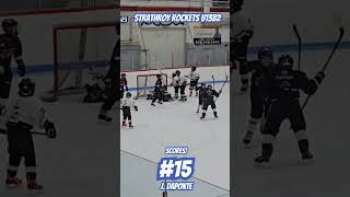 15 J Daponte scores shorts short youtubeshorts hockey icehockey goals canada nhl youtube [upl. by Sibylla]