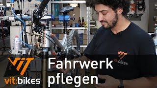 Wie pflege ich meine Gabel und Dämpfer  vitbikesTV 171 [upl. by Iong433]