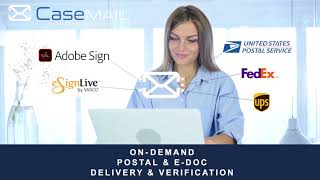 CaseMail OnDemand Postal amp EDocument Delivery amp Verification [upl. by Kire]