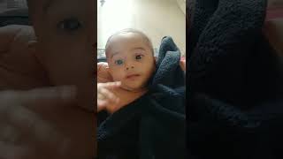 5 Month Old Baby Bath time Rutting minivlog shorts [upl. by Crandell]