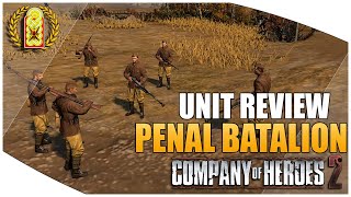 Company of Heroes 2  Unit Review  Penal Battalion [upl. by Cristiano]