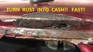 HOW TO FIX RUST FOR A WINDSHIELD REPLACEMENT [upl. by Ibbie]