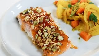 De Garde van Gert  Zalm met mangochutney [upl. by Laina]