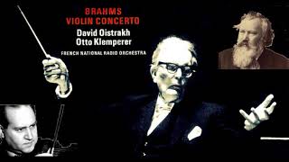 Brahms  Oistrakh  Klemperer 1960 [upl. by Akemehs171]