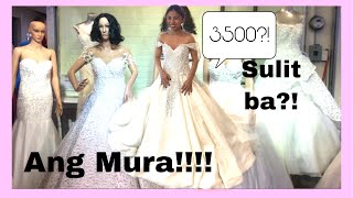 Divisoria Wedding Gowns  Sobrang mura [upl. by Diarmit725]