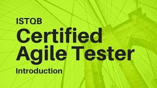 ISTQB Agile Tester  Introduction مقدمة [upl. by Audrey266]