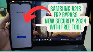 Samsung A21s Frp Bypass New Security Update 2024  With Free Tool [upl. by Aiyram862]