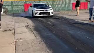 Procharged 6thgen camaro 1000hp almost hits wall [upl. by Elocan]