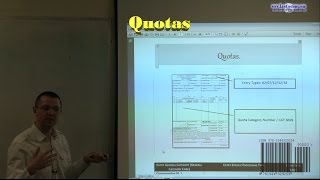 Quotas Administered by US Customs CBP Webcast Preview [upl. by Alphonsine]