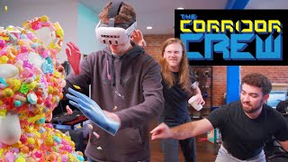 CORRIDOR CREW plays our VR Game [upl. by Nahaj]