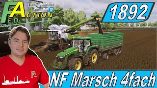 LS22 1892 Das größte Raps Feld ist fertig NFMarsch4fach Landwirtschafts Simulator 2022 LetsPlay [upl. by Noseyt]