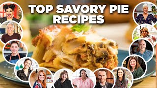 Food Network Chefs Top Savory Pie Recipe Videos  Food Network [upl. by Ynattib95]