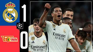 Real Madrid 10 FC Union Berlin  HIGHLIGHTS  Champions League [upl. by Radek565]