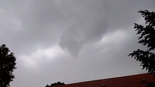 Heftiges Gewitter mit Naheinschlag 18 Mai 2017 1630 Part 1 [upl. by Serilda]