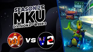 FACE A UNE EQUIPE AUSTRALIENNE   MKU Saison 25  Division 2  Match 5  World Friend vs Version 2 [upl. by Annovy4]