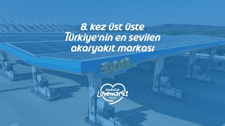 Opet 8 kez üst üste Türkiyenin en sevilen akaryakıt markası 💙 [upl. by Randolf]