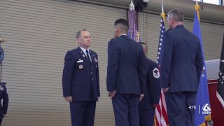 Vandenberg Space Force Base holds Change of Command ceremony [upl. by Ynitsed]