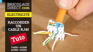 Comment raccorder un câble RJ45 [upl. by Erdeid]