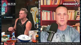 The Pat McAfee Show  Monday September 27th 2021 [upl. by Slyke]