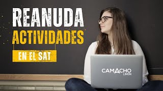 Como reanudar actividades en el SAT si estoy en suspensión de actividades como darme de alta sat [upl. by Ainegul628]