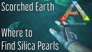 Where to Find Silica Pearls in Ark Scorched Earth [upl. by Yenial822]