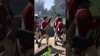 Skirmish at Redcoats and Rebels history redcoat reenactors [upl. by Mahan]