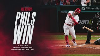 Dbacks vs Phillies Game 1 Highlights 101623  MLB Highlights [upl. by Menis]