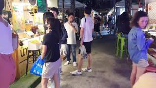 BANGKOK NIGHT LIFE JOOD FAIR fun food nightlife [upl. by Cinda]