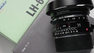 Voigtlander Nokton Classic 35mm f14 3514 MC [upl. by Redlac381]