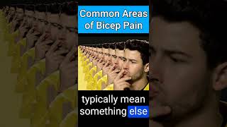 Where Does It Hurt BICEP TENDONITIS shorts [upl. by Brien868]