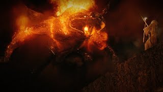 Gandalf ve Balrog Savaşı  Yüzüklerin Efendisi Yüzük Kardeşliği [upl. by Rebane]